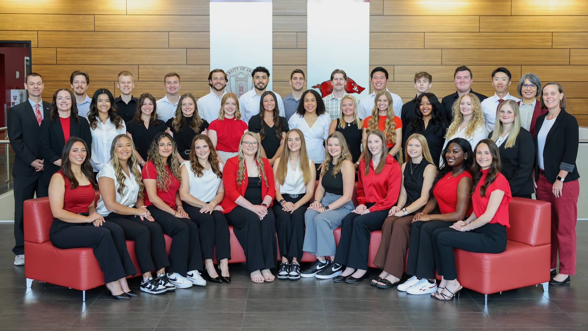 Master of Athletic Training students and faculty, 2025