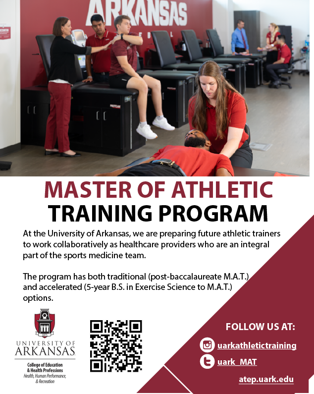 Master Athletic Training Programs